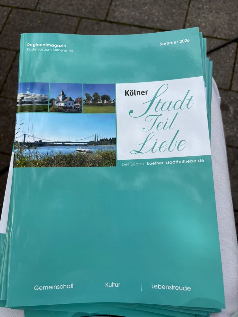 Stapel der Kölner Stadtteilliebe Sommerausgabe 2026