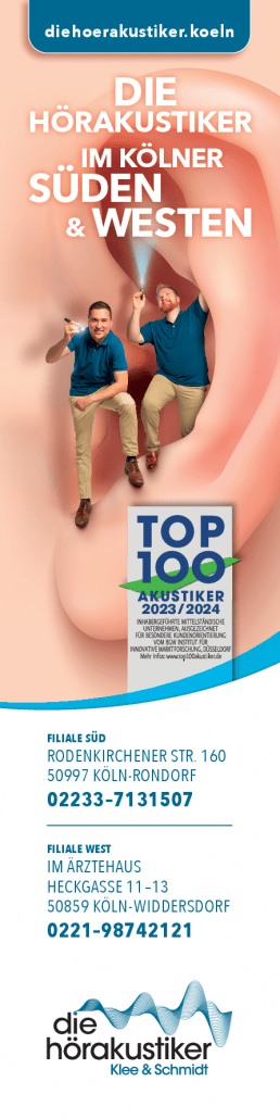 Die Hörakustiker im Kölner Süden & Westen